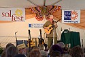 Canadian singer Bruce Cockburn headlined the entertainment at SolFest 2007