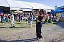 Hula hooping to the sound of Samba Da at SolFest 2007