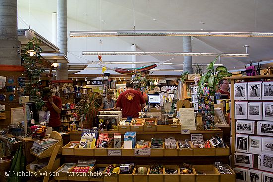 Inside Real Goods store during SolFest 2007