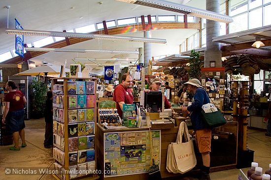 Inside Real Goods store during SolFest 2007