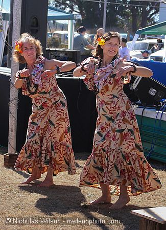 Hawaiian music and dance at Casparfest 2007