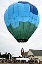 Hot air Balloon lifts off as CasparFest 2007 ends.