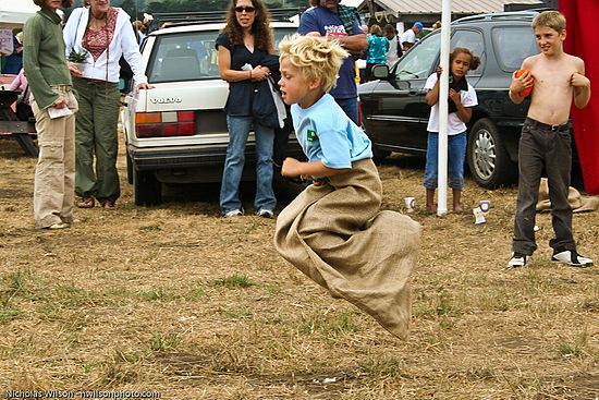 Sack race