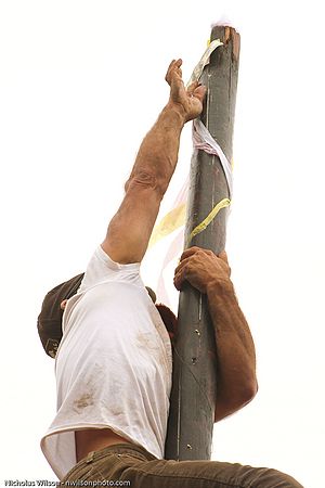 Reaching for the Ben Franklin at the top of the greased pole.