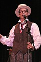 Bill Irwin in performance at Cotton Auditorium, Fort Bragg CA