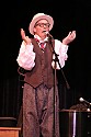 Bill Irwin in performance at Cotton Auditorium, Fort Bragg CA