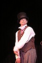 Bill Irwin in performance at Cotton Auditorium, Fort Bragg CA