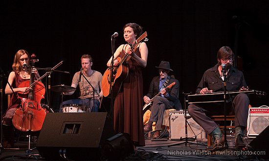 The Blushin' Roulettes, Mar 7, 2010, at Cotton Auditorium, Fort Bragg, California.