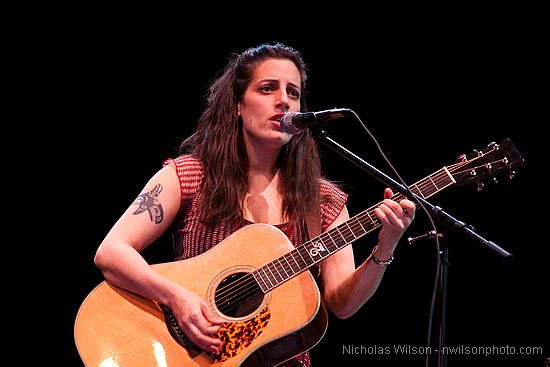 Nicky Mehta of The Wailin Jennys, Mar 7, 2010, Cotton Auditorium, Fort Bragg.