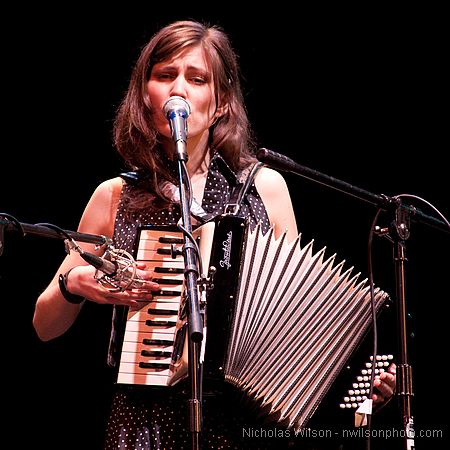 Ruth Moody of The Wailin Jennys, Mar 7, 2010, Cotton Auditorium, Fort Bragg.