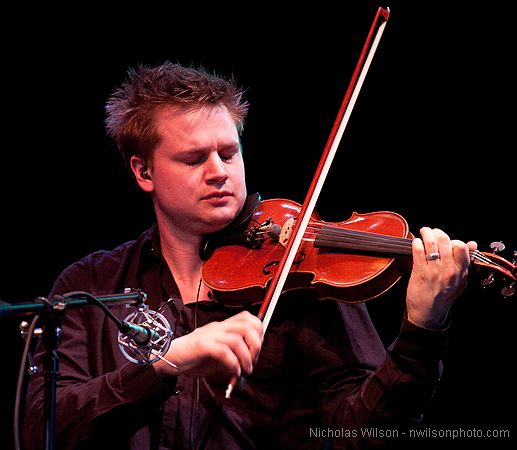 Jeremy Penner with The Wailin Jennys, Mar 7, 2010, Cotton Auditorium, Fort Bragg.