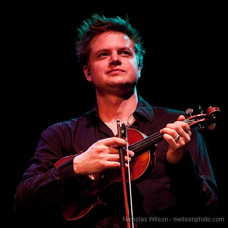 Jeremy Penner with The Wailin Jennys, Mar 7, 2010, Cotton Auditorium, Fort Bragg.