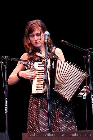 Ruth Moody of The Wailin Jennys, Mar 7, 2010, Cotton Auditorium, Fort Bragg.