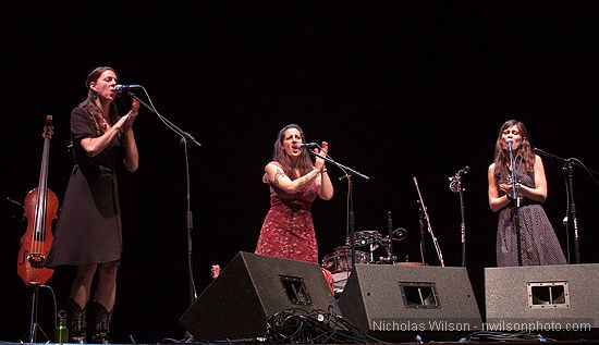 The Wailin Jennys, Mar 7, 2010, Cotton Auditorium, Fort Bragg.