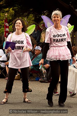 July 4, 2009 parade and festivities in Mendocino CA.