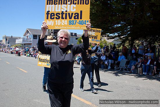 July 4, 2010 parade in Mendocino CA