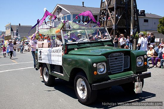 July 4, 2010 parade in Mendocino CA