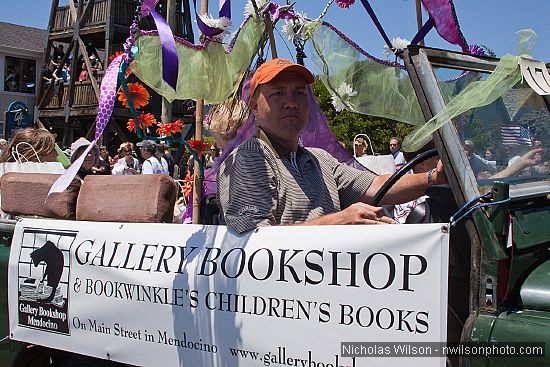 July 4, 2010 parade in Mendocino CA