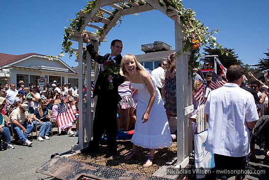 July 4, 2010 parade in Mendocino CA