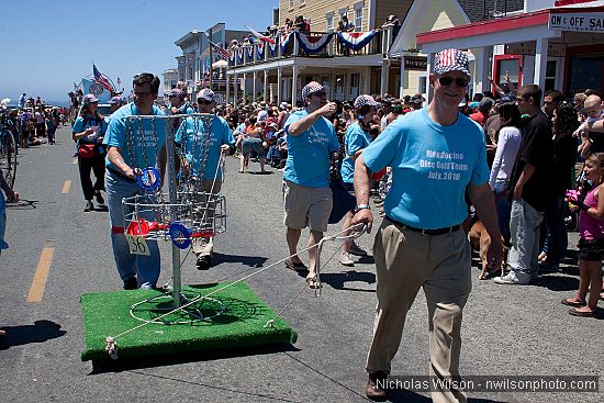 July 4, 2010 parade in Mendocino CA