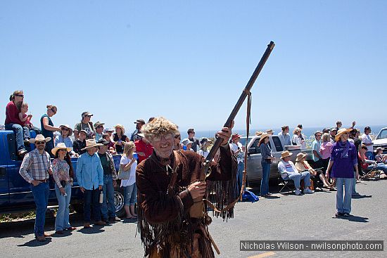 July 4, 2010 parade in Mendocino CA