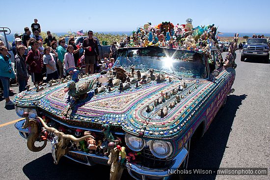 Larry Fuente's Mad Cad art car