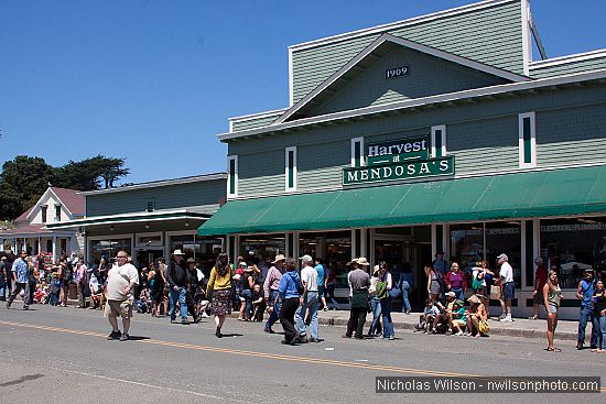 July 4, 2010 parade in Mendocino CA