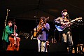 Nina Gerber and Garnet Rogers with bass player Sam Page during the Kate Wolf song set