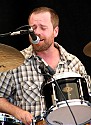 Railroad Earth drummer Carey Harmon