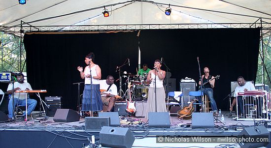 The Campbell Brothers Sacred Steel gospel band