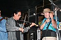 Butch Kwan and Gino Jacomella at Philo Hayward's Shuffle Band Reunion at Caspar in 8/10/2007