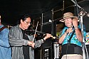 Butch Kwan and Gino Jacomella at Philo Hayward's Shuffle Band Reunion at Caspar in 8/10/2007