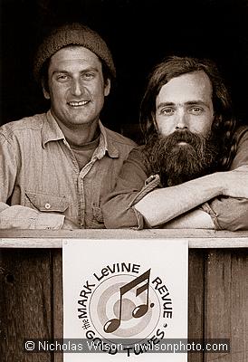 The Mark LeVine Revue duo in 1973